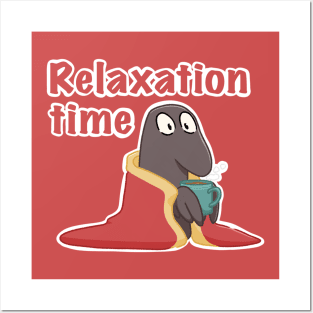 Relaxation Time Posters and Art